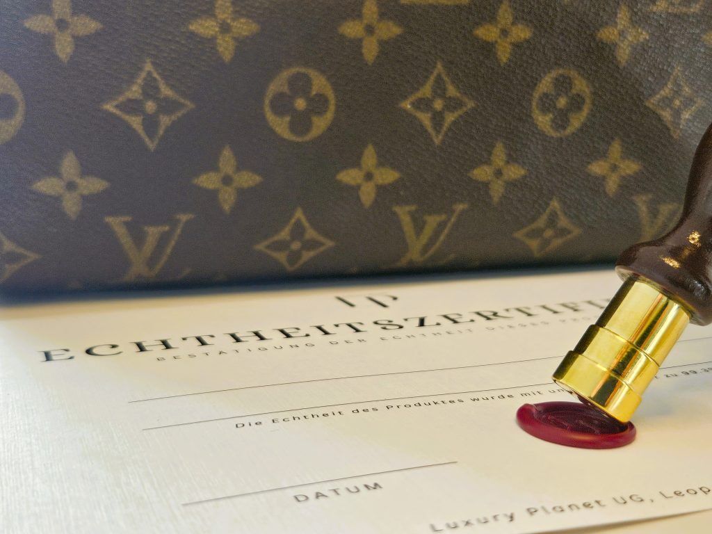 Echtheitszertifikat Neverfull