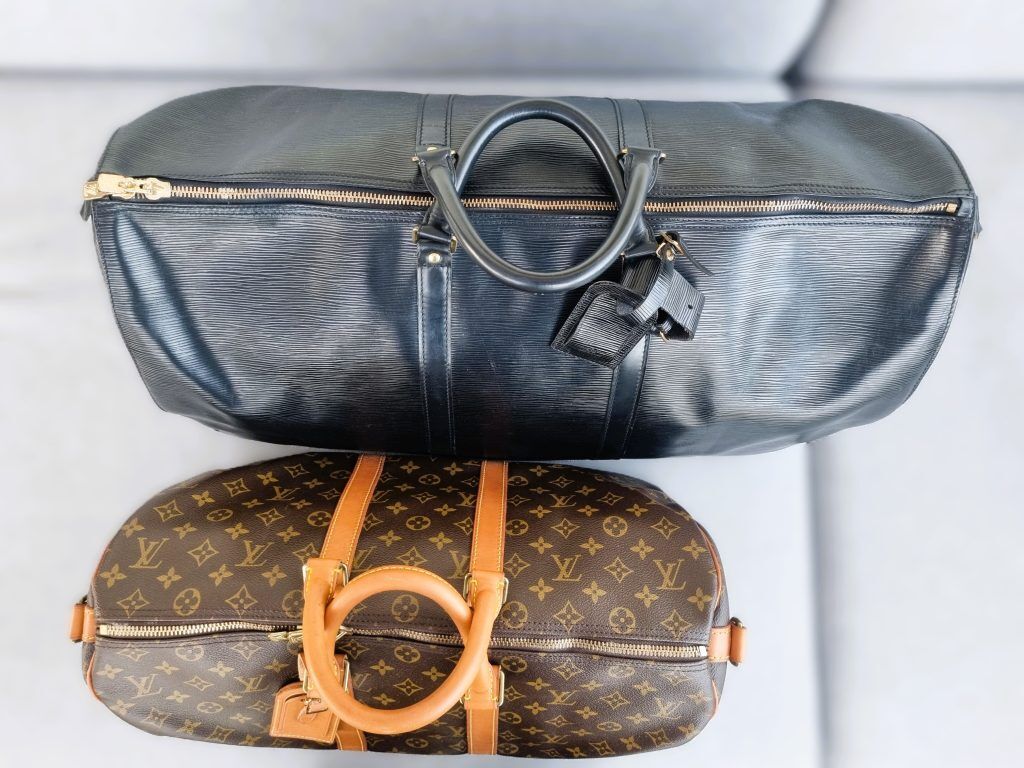 Louis Vuitton Keepall Größenvergleich: Keepall 45 zu Keepall 60