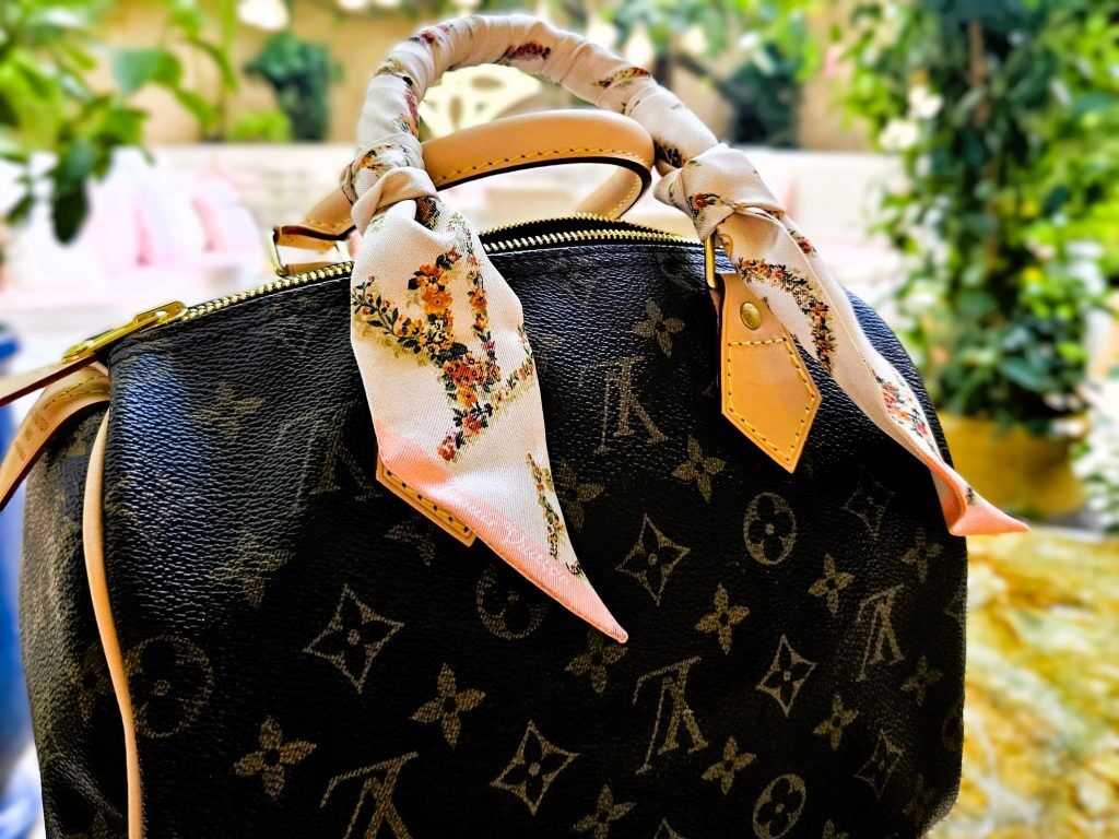 Louis Vuitton Bindetechnik für Henkel