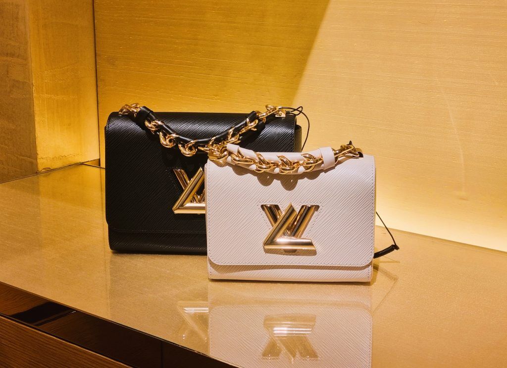 Louis Vuitton Twist PM (weiß) Twist MM (schwarz)